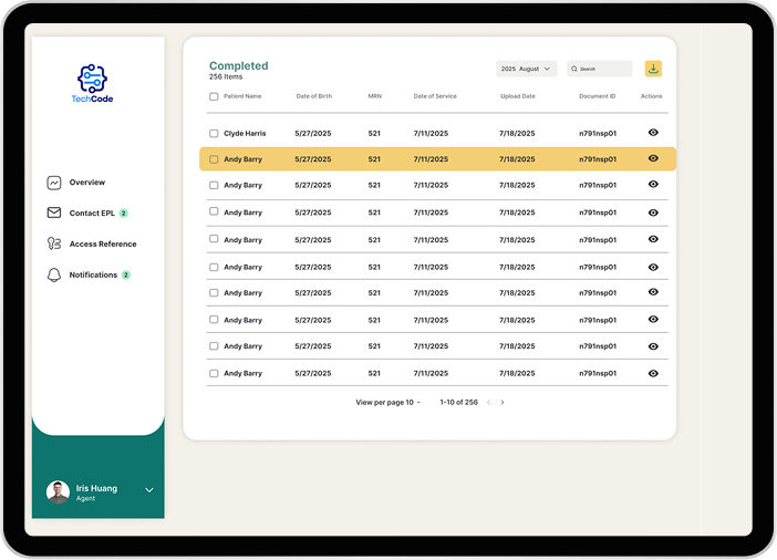 Revenue cycle management (RCM)